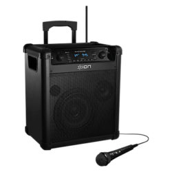 ION Block Rocker iPA76C Portable Speakers with WiFi & FM/AM Radio